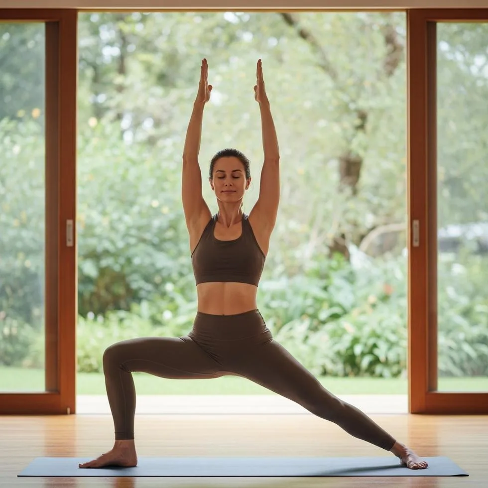 Krijger I Virabhadrasana I
