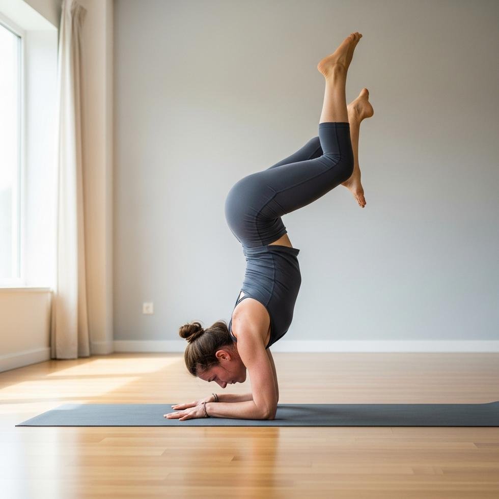 Vinyasa Yoga 5 Handstand Adho Mukha Vrksasana