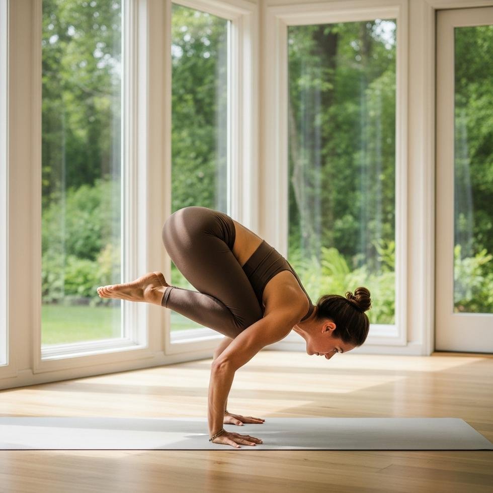 Vinyasa Yoga 6 Kraaihouding Bakasana/Kakasana